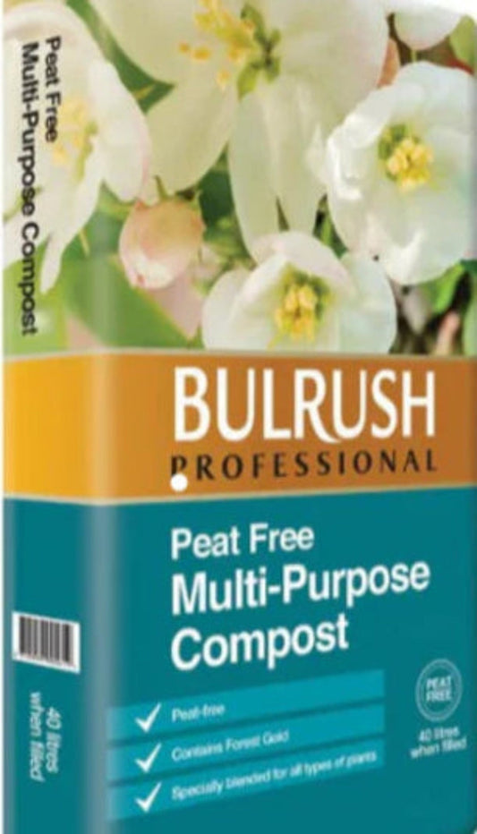Bulrush 40 L Peat Free Multi-Purpose Compost