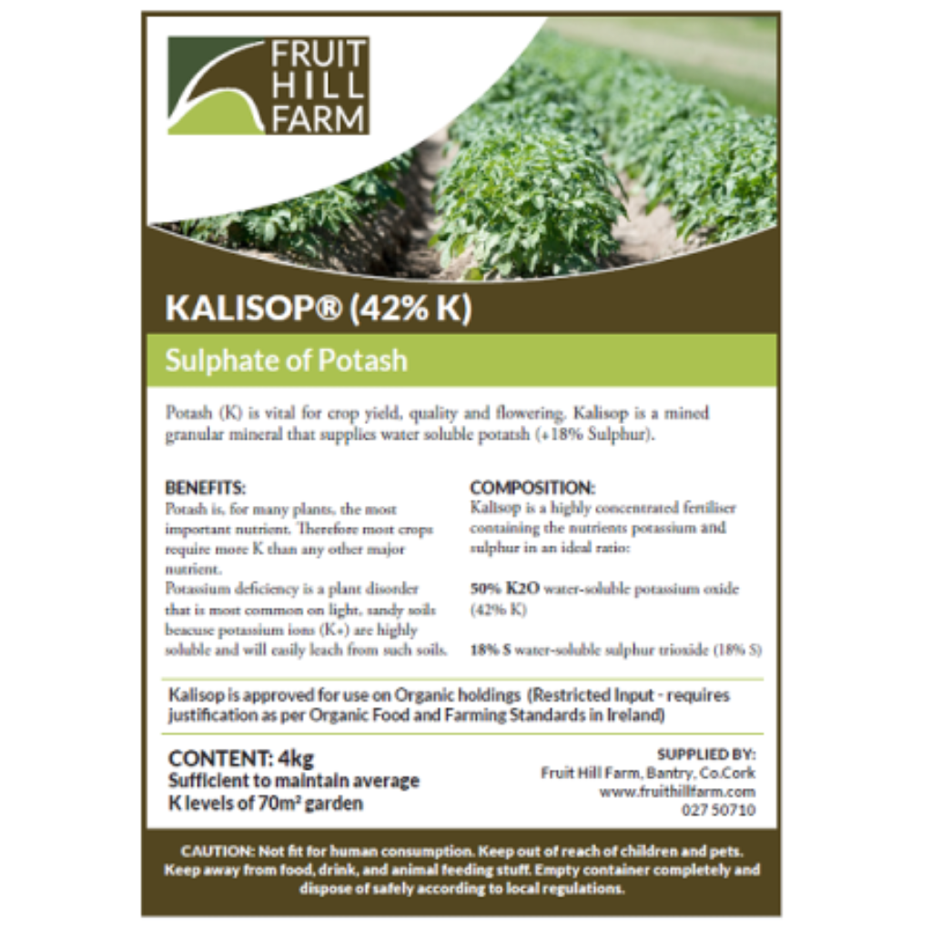 Kalisop-Sulphate of Potash - 20Kg
