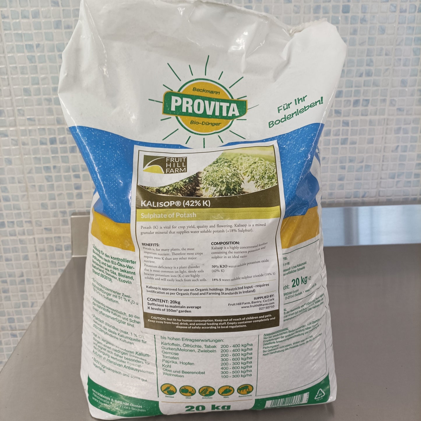 Kalisop-Sulphate of Potash - 20Kg