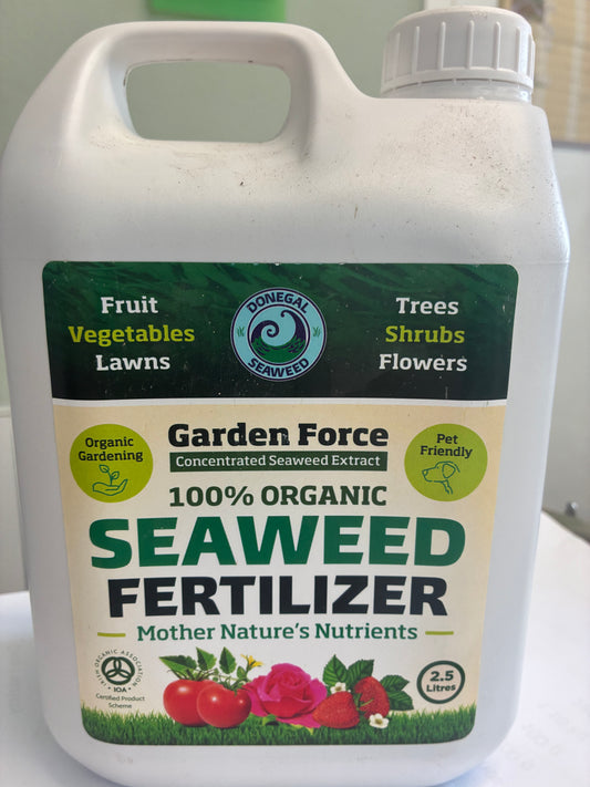 Liquid Seaweed Fertiliser (Donegal Seaweed) - 2.5L