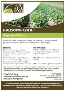 Kalisop-Sulphate of Potash - 4Kg